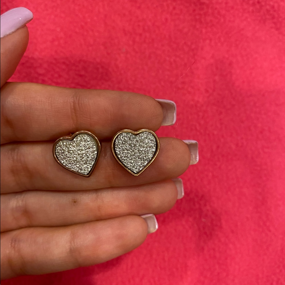 Heart Studs - image 1